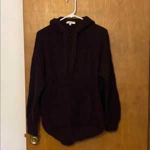 Madewell hooded sweater.